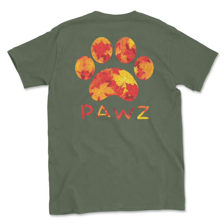 Fall Leaves (Adult Short Sleeve T-Shirt)