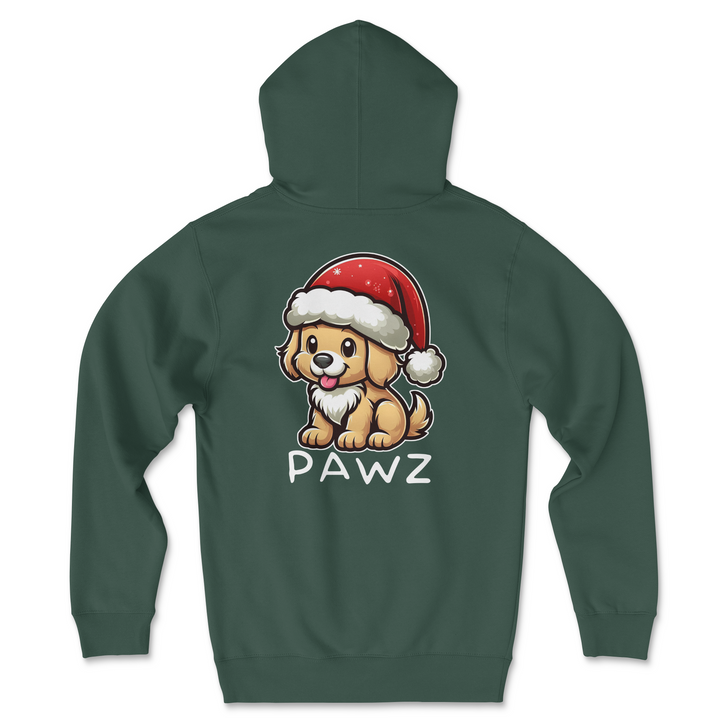 Golden Retriever Christmas (Adult Hoodie)