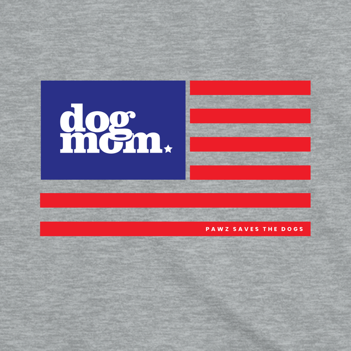 Dog Mom Flag (Adult Hoodie)